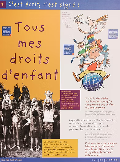 Tous mes droits d&rsquo;enfant