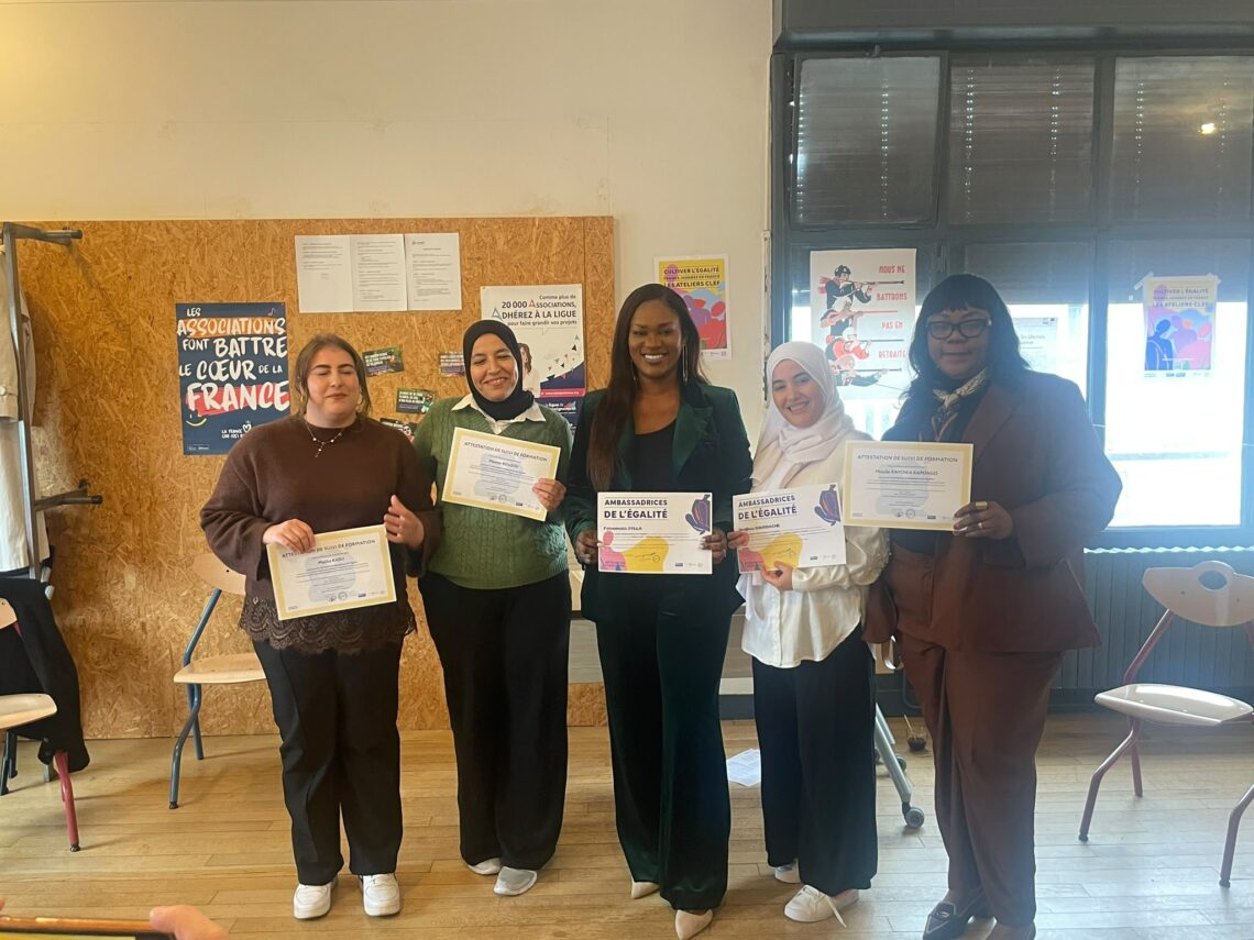 Les ambassadrices de l’Égalité en Seine-Saint-Denis sont certifiées !
